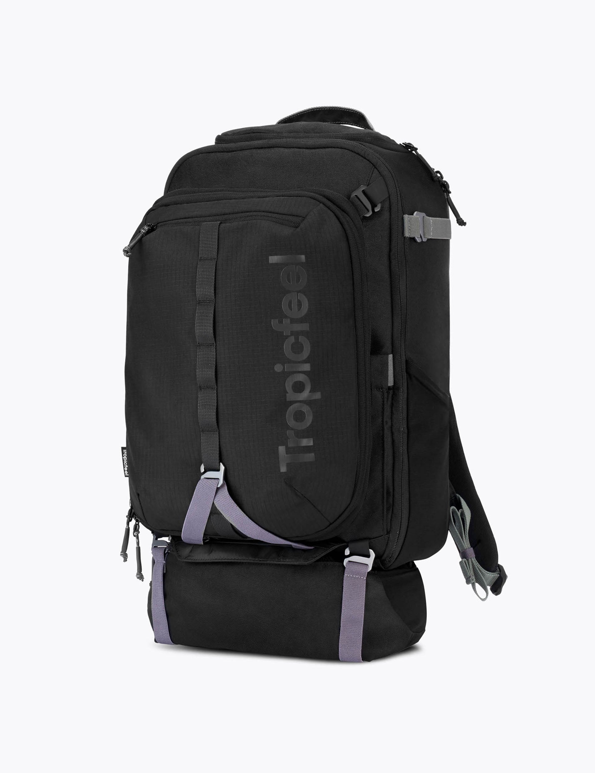 Nest 2.0 Backpack - Waterproof Laptop Backpack for Men & Women, 17 Inch Business Travel Backpack with USB Charging Port, Durable Black Daypack for Work, School, College, Hiking & Commuting