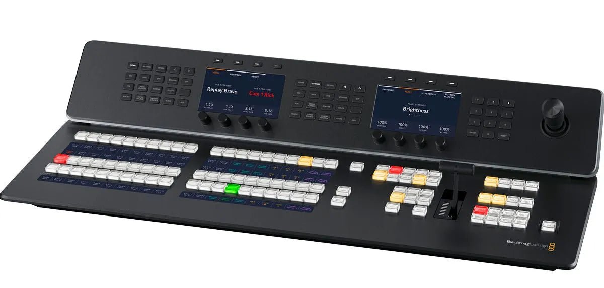 Blackmagic Design ATEM 1 M/E Advanced Panel 20 - Professional Live Production Switcher Control Surface for Broadcast Studios & Event Streaming