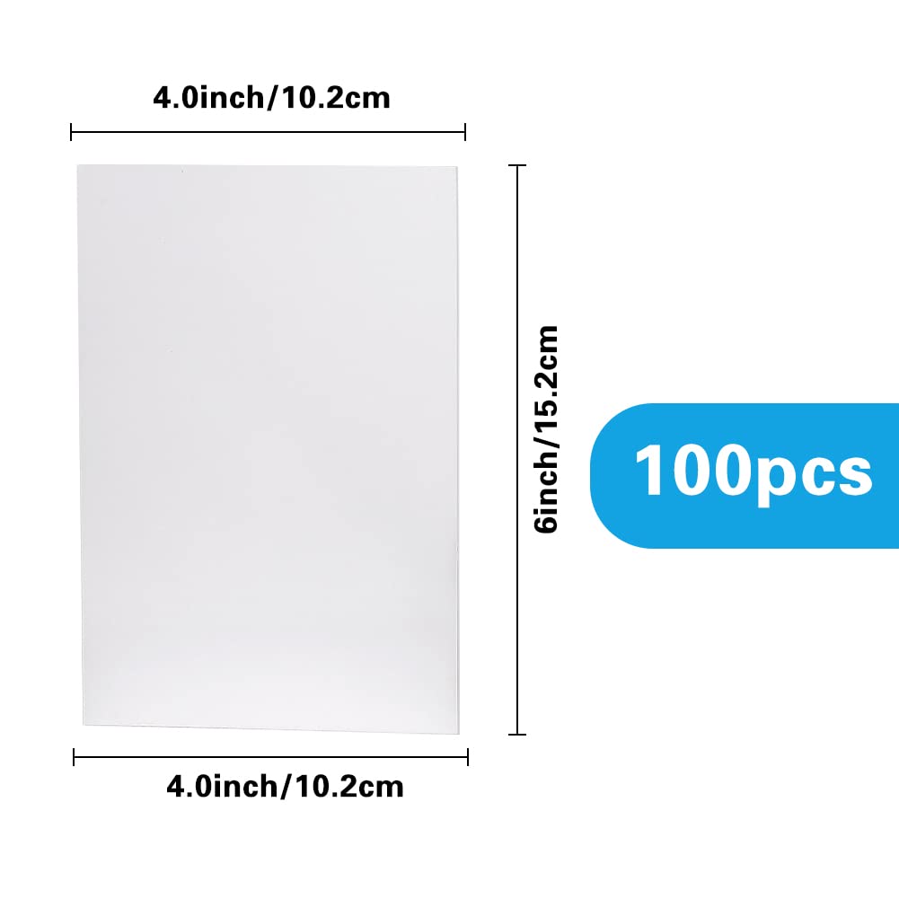 100 Sheets 4x6 Glossy Photo Paper - Premium 180 GSM High-Quality Printer Paper for Photos, Brochures & Office Supplies | Perfect for 1st Birthday Banners, Photo Albums & Home Printing