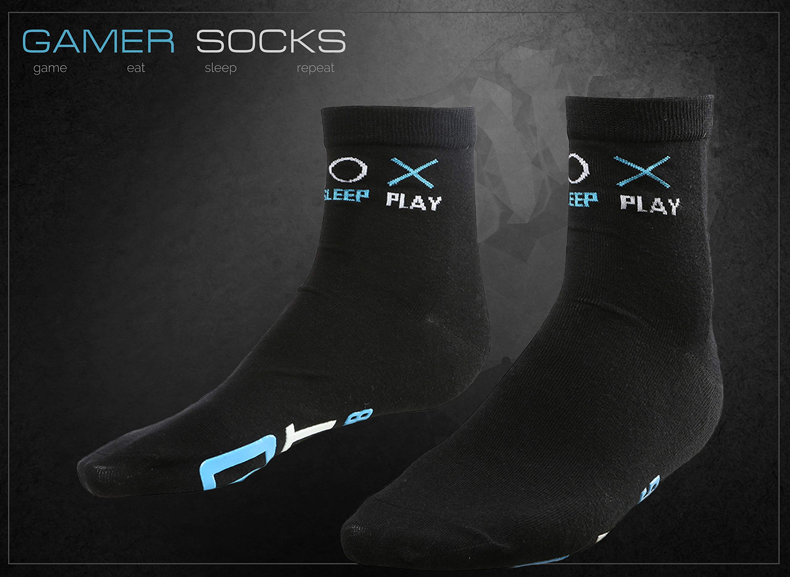 Gamer Socks for Men, Boys & Teens - Fun & Comfortable Gaming Socks with 'Do Not Disturb' Design - Perfect Gift for Gamers - Ideal for Gaming Sessions, Esports & Relaxing at Home