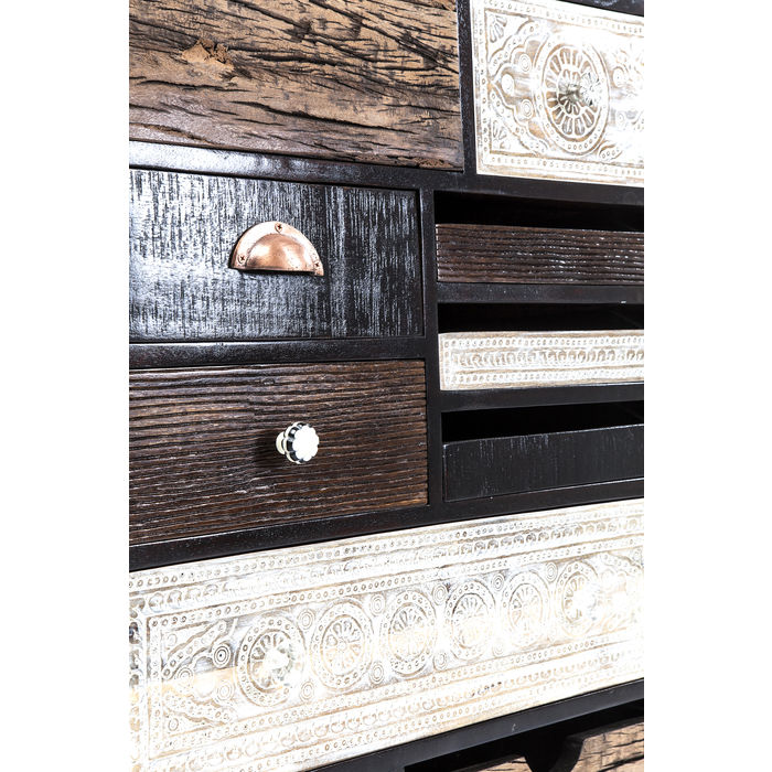 Finca 10-Drawer Dresser - Modern Wooden Chest of Drawers for Bedroom & Living Room Storage Organization