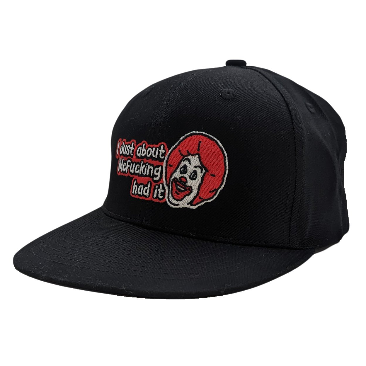 I Just About McF***ing Had It Hat - Funny Sarcastic Baseball Cap for Men & Women - Perfect for Casual Wear, Gifts, and Everyday Outfits