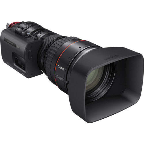 Canon CINE SERVO 50-1000mm T5.0-8.9 PL Mount Cinema Lens - Professional 4K Video Camera Lens for Filmmaking, Sports & Wildlife Photography
