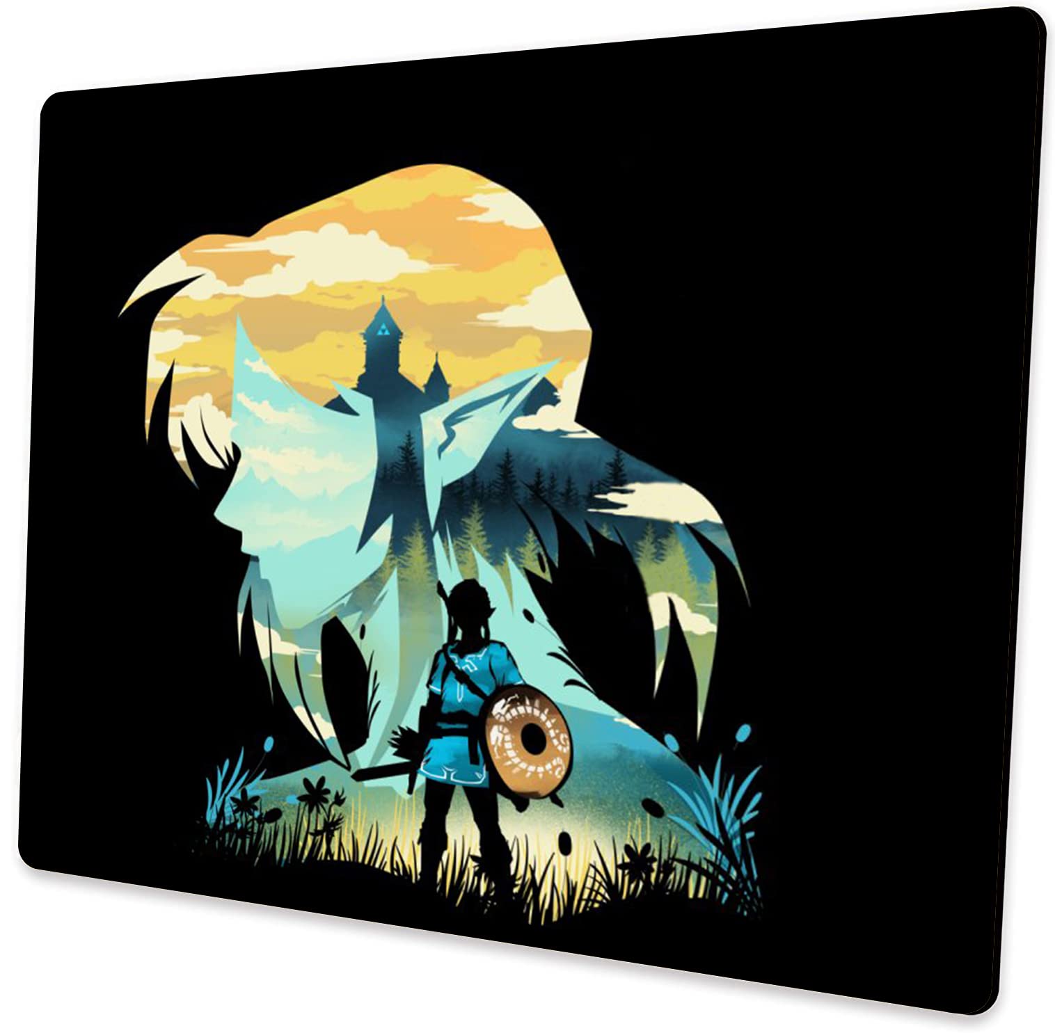 Anime Square Custom Gaming Mouse Pad - Non-Slip Rubber Base for Office, Desktop & Laptop - Perfect for PC Gaming, Work & Study (AB-04)