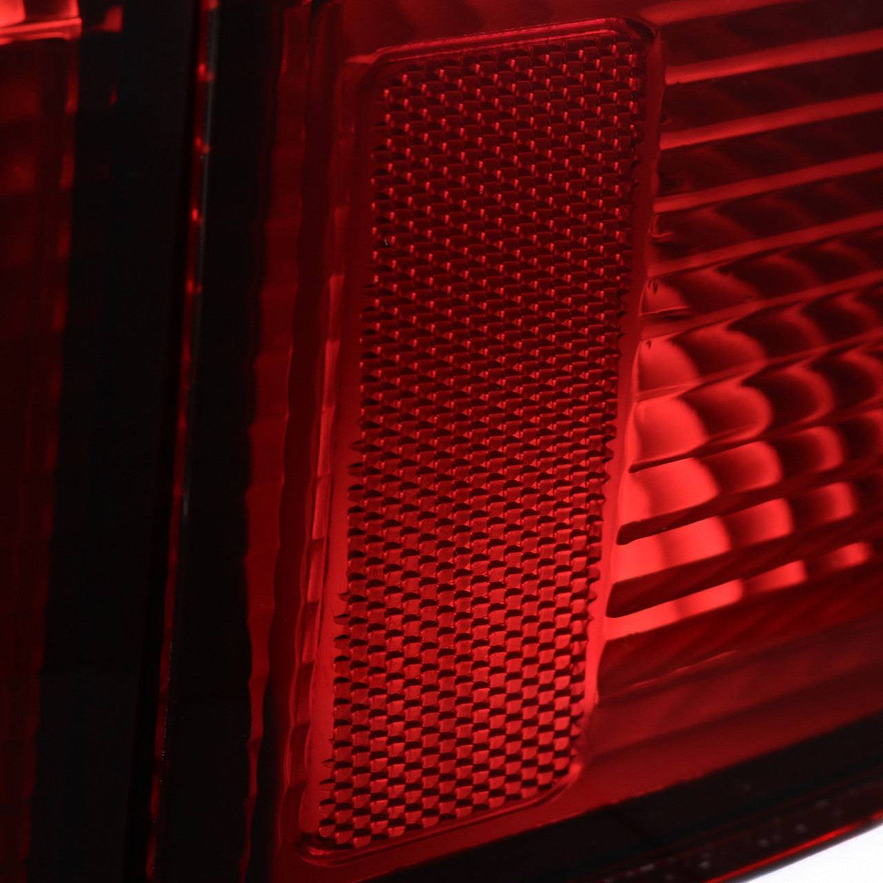 Spec D Tuning Taillights for 1999-2000 Honda Civic Sedan - Chrome Housing with Red Clear Lens - LED Rear Lights for Enhanced Visibility & Style - Perfect for Night Driving & Car Customization