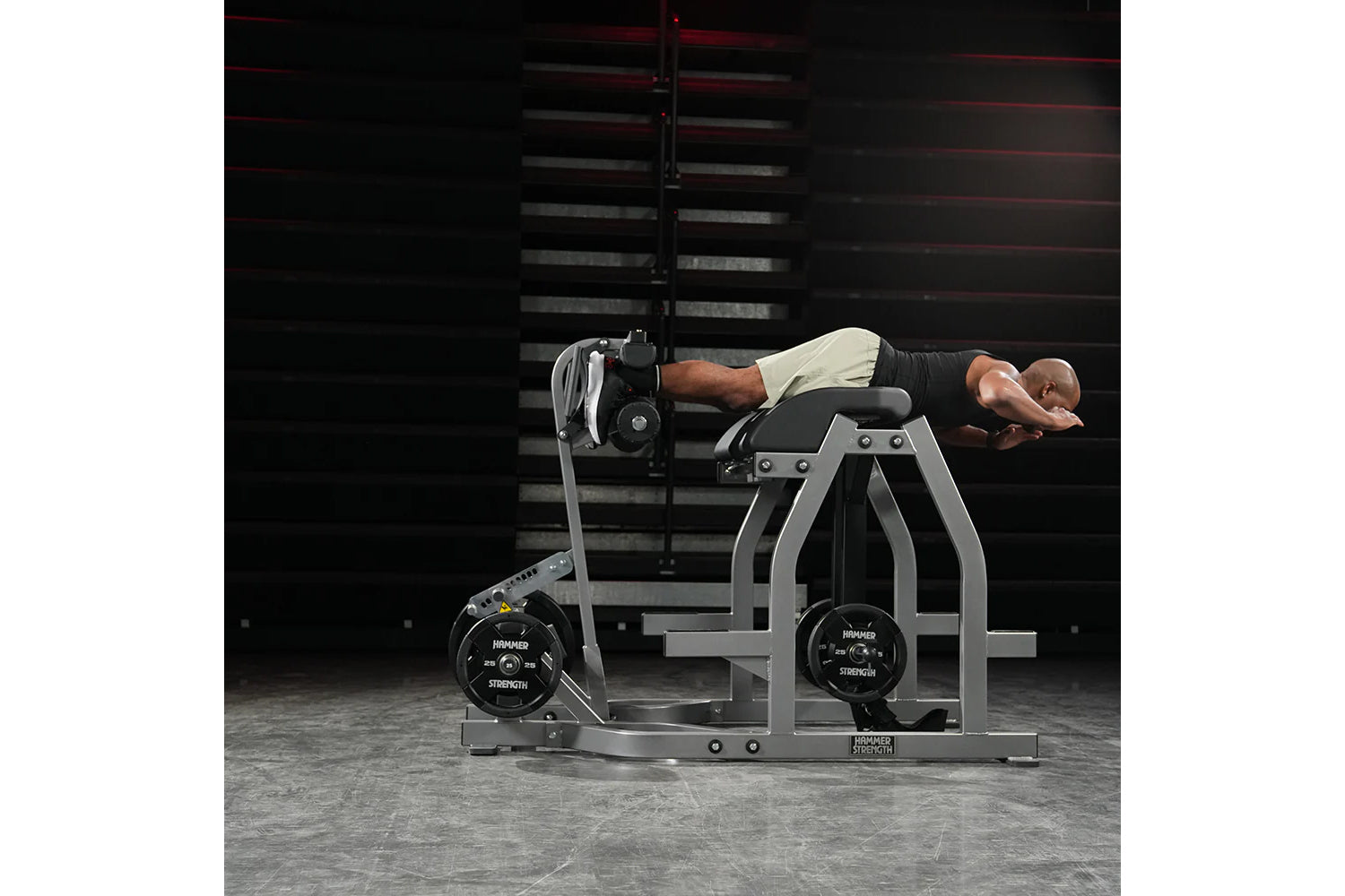 Hammer Strength Glute Ham Reverse Hyper Combo Bench Machine - Professional Home & Gym Strength Training Equipment for Legs, Glutes and Back Workouts