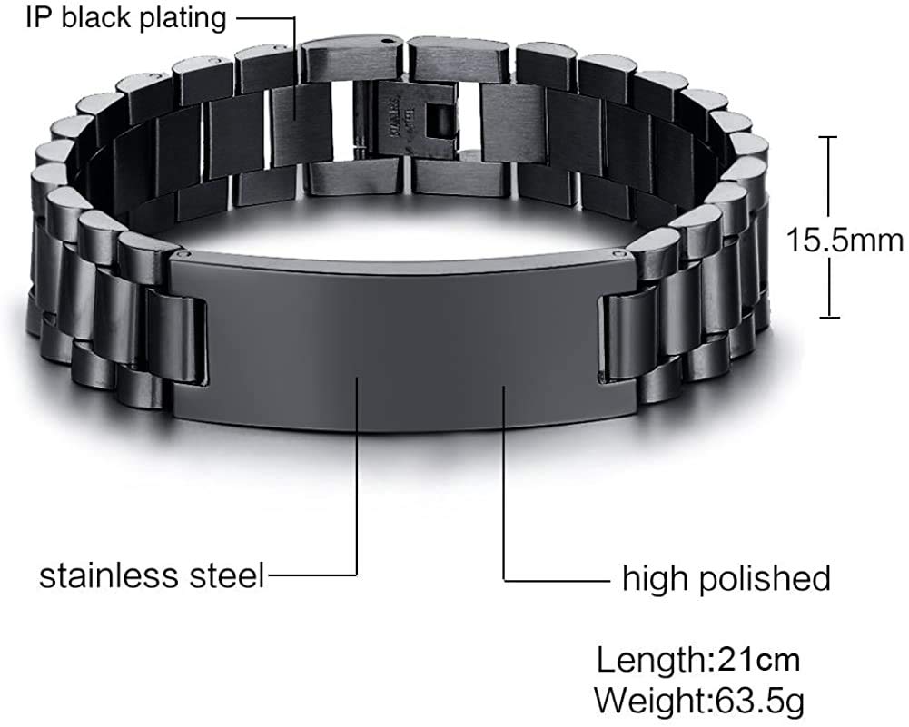 Brother Birthday Gifts - Engraved Bracelet for Brother from Sister | Thoughtful Present for Big Brother, Wedding Gift Idea | Perfect for Birthdays, Anniversaries & Special Occasions