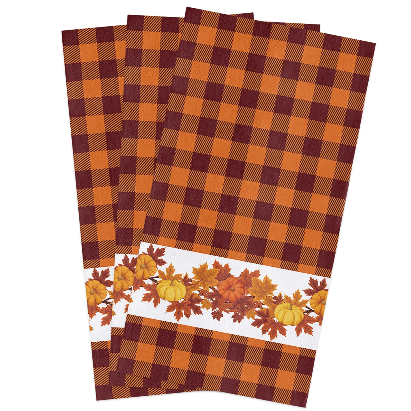 Super Absorbent Microfiber Kitchen Towels 3pcs - Fast Drying for Kitchen & Bathroom Use