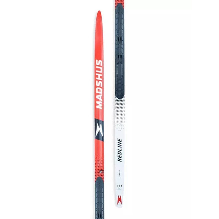 Madshus 2023 Redline Classic Junior Skis for Kids - Lightweight Cross-Country Skis for Beginners | Perfect for Snowy Trails & Winter Sports Training