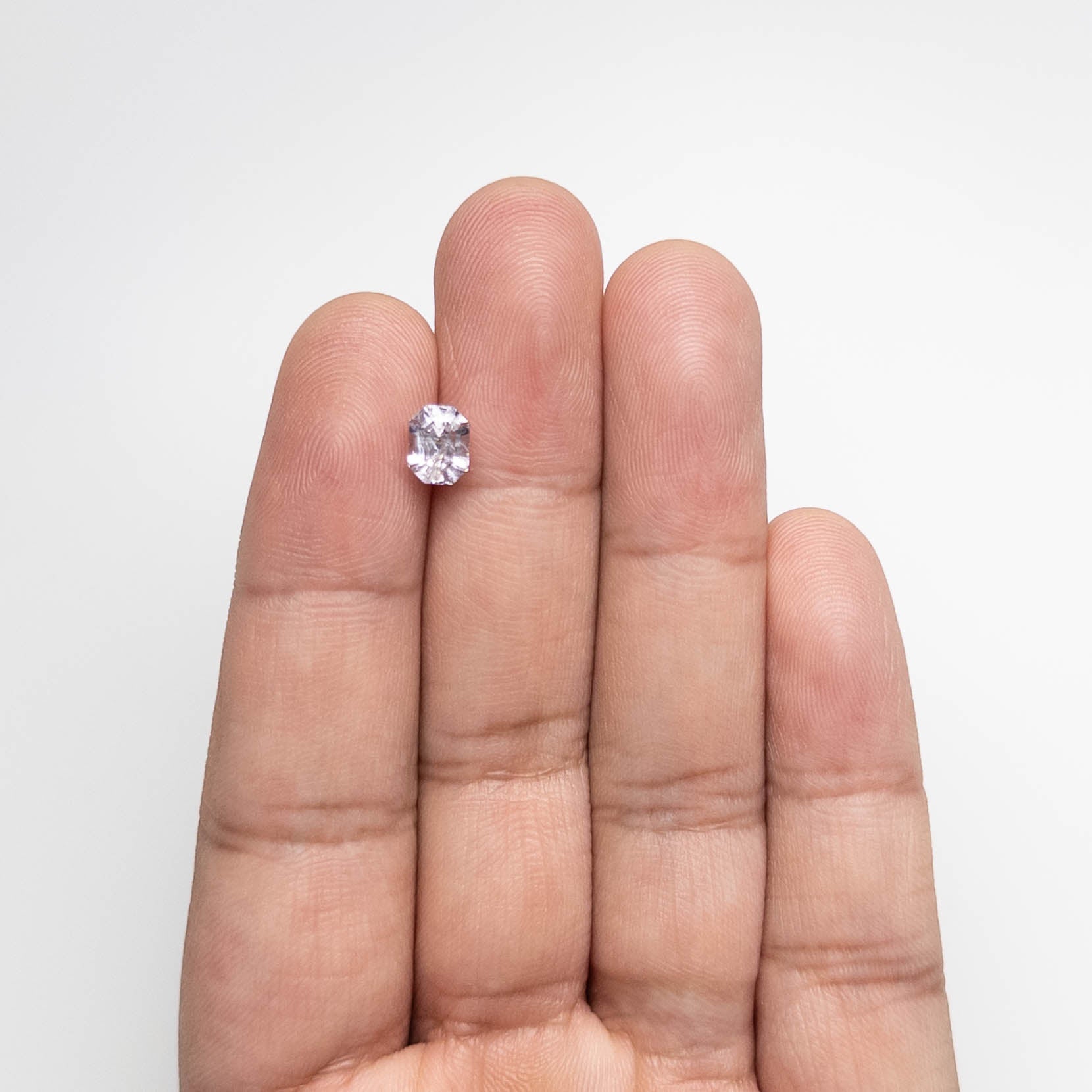 1.77ct Natural Blue Sapphire Gemstone - 6.74x5.29x5.09mm Step Cut Rectangle with Cut Corners - Fine Jewelry Making, Engagement Rings & Necklace Pendants