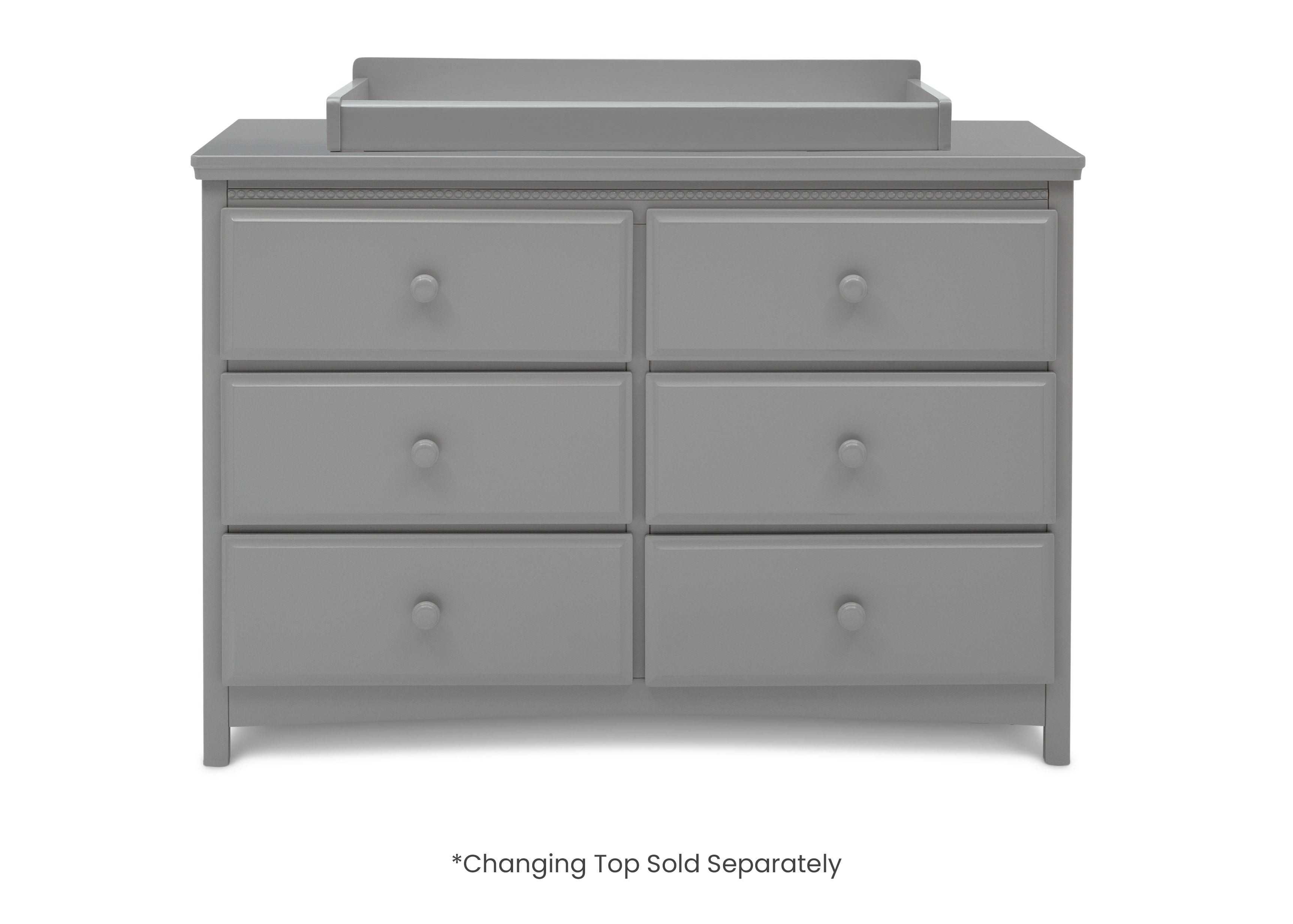 Emerson 6 Drawer Dresser - Wooden Chest of Drawers for Bedroom Storage, Organizer for Clothes & Accessories | Perfect for Master Bedroom, Guest Room & Dorm Furniture