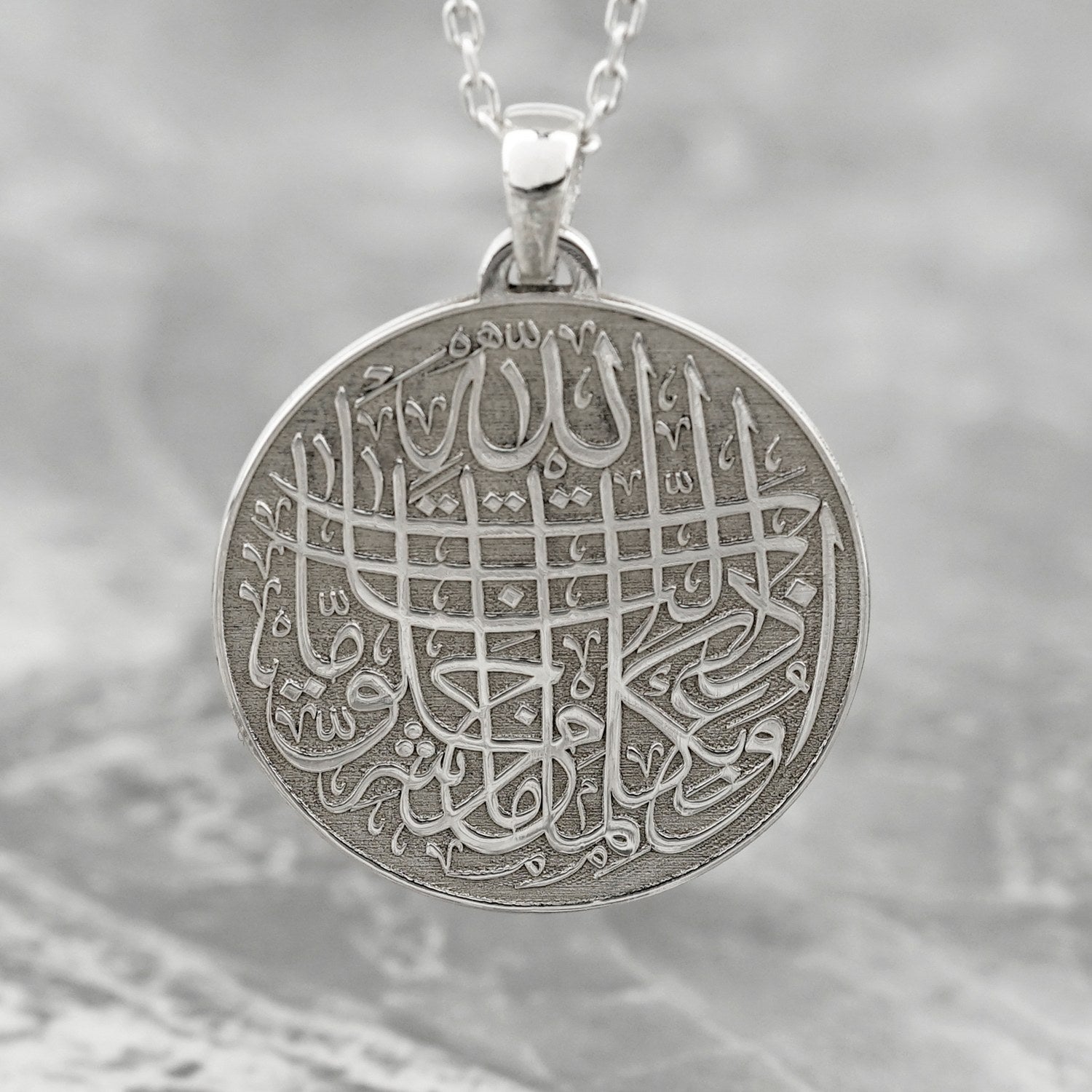 18K Gold Plated Evil Eye Protection Dua Muslim Jewelry Pendant - Perfect for Daily Wear, Gift Giving & Spiritual Protection