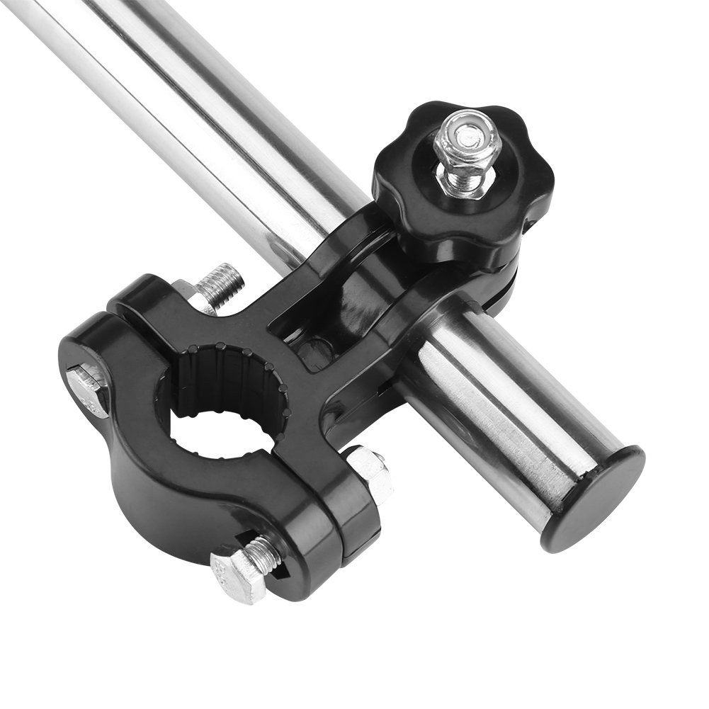 360° Adjustable Umbrella Holder for Stroller & Chair - Black