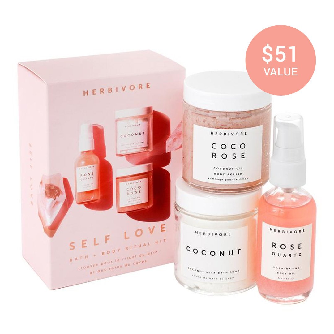 Self Love Bath and Body Gift Set - Relaxing Spa Kit with Bath Bombs, Body Lotion & Candles - Perfect for Women's Self Care, Stress Relief & Romantic Gifts