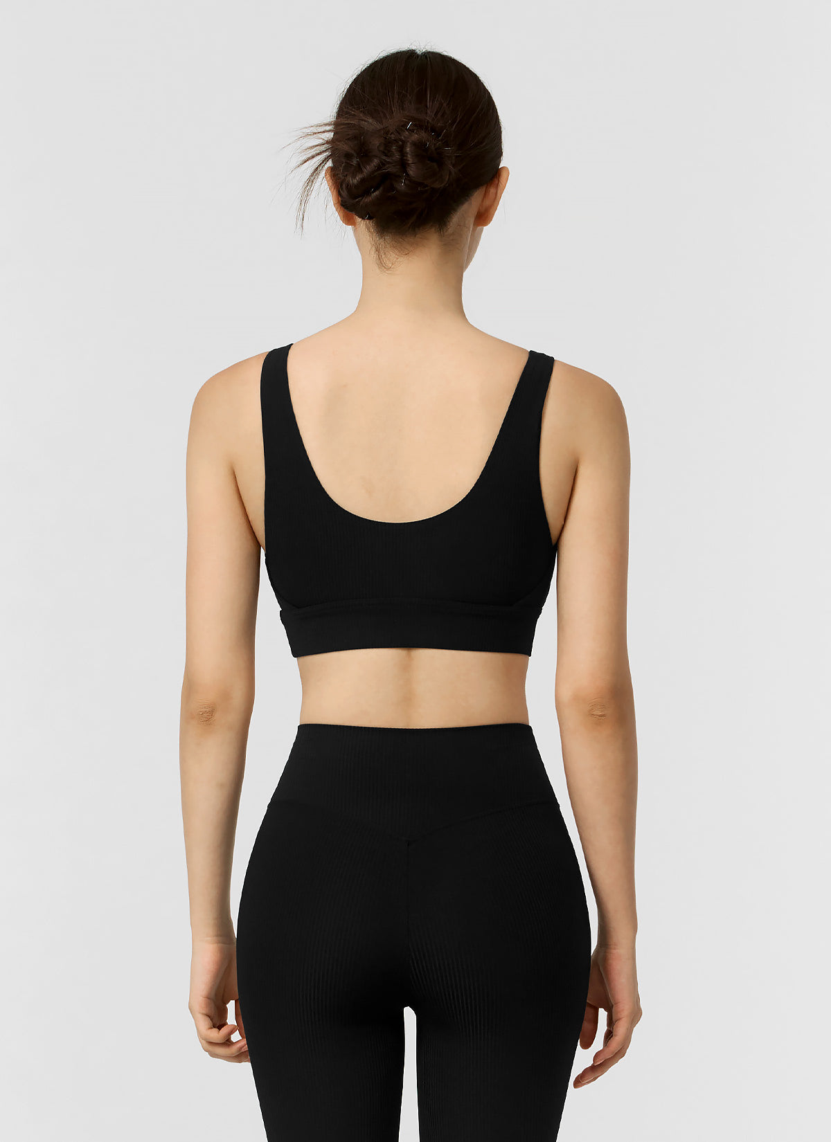 Comfortable Tension Ribbed Bra Tops for Women - Seamless Support & Breathable Fabric - Perfect for Yoga, Workouts & Everyday Wear
