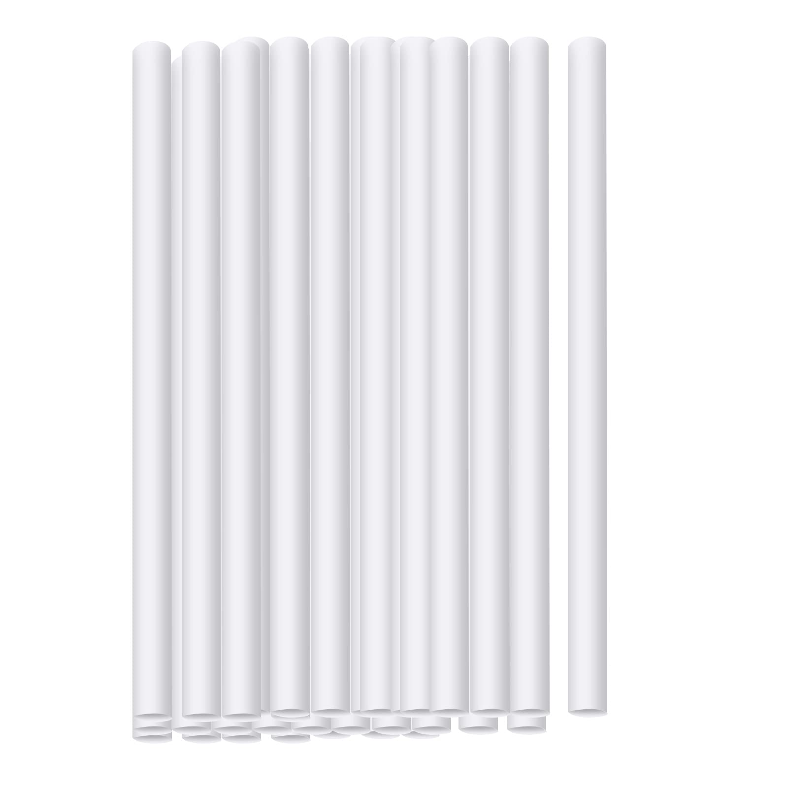 24 PCS White Cake Dowel Rods - Reusable Cake Support Sticks for Stacking & Decorating | Sturdy Cake Stand Sticks for Multi-Tier Cakes, Wedding Cakes & Birthday Cakes