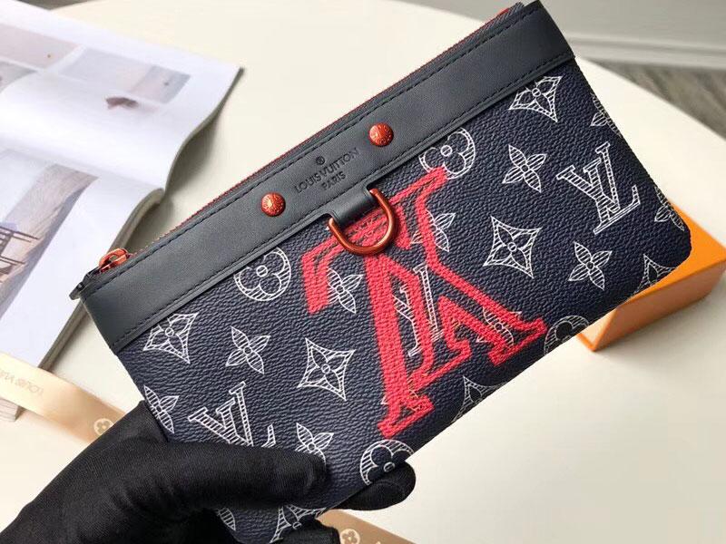 Authentic LV Discovery Pochette Monogram Upside Down Canvas Crossbody Bag - Perfect for Travel, Shopping & Everyday Use