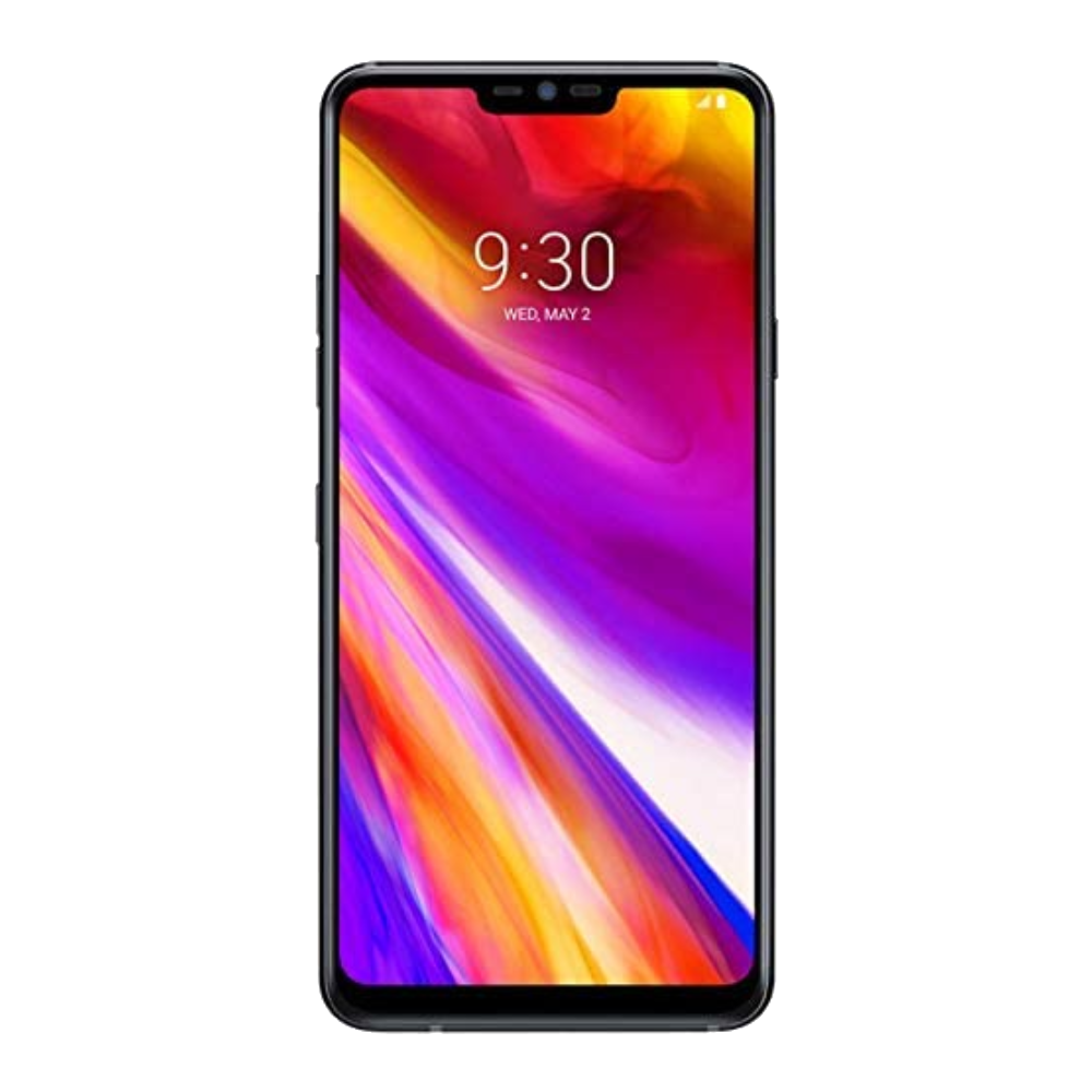 LG G7 ThinQ Smartphone - 64GB Aurora Black (Unlocked) - Waterproof, Hi-Fi Quad DAC, AI Camera - Perfect for Streaming, Gaming & Business Use
