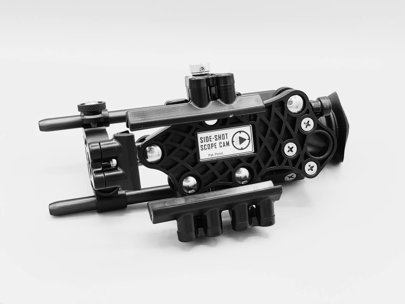 Side-Shot Scope Cam 1-Inch Clamp for Hunting & Shooting - Black | Compatible with Rifle Scopes, Binoculars & Spotting Scopes | Perfect for Wildlife Observation, Target Practice & Outdoor Adventures