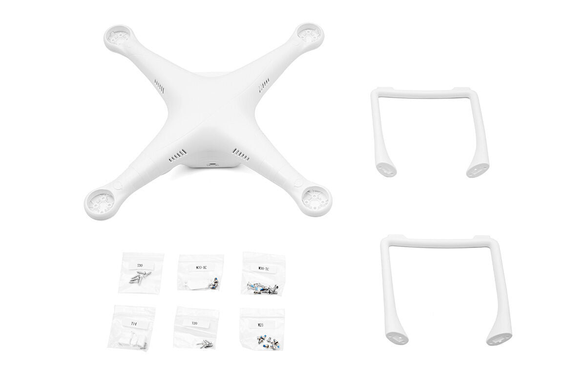 Phantom 3 Drone Replacement Shell - Top & Bottom Cover Set (Sta) - Perfect for DIY Repairs & Maintenance of DJI Phantom 3 Drones