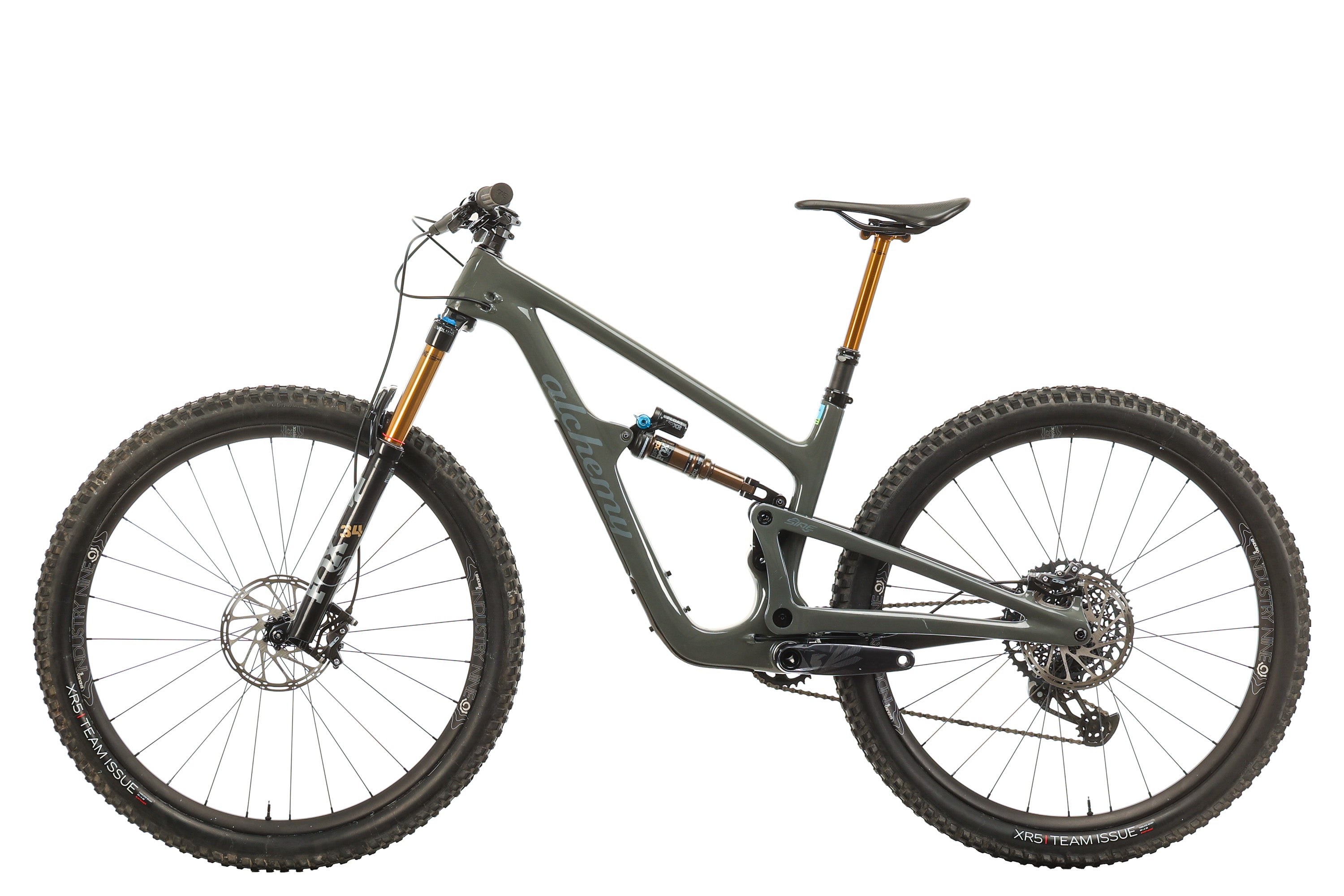 Alchemy Arktos 120 Full Suspension Mountain Bike 2022 Model - Medium Frame Size for Trail Riding & Enduro Adventures