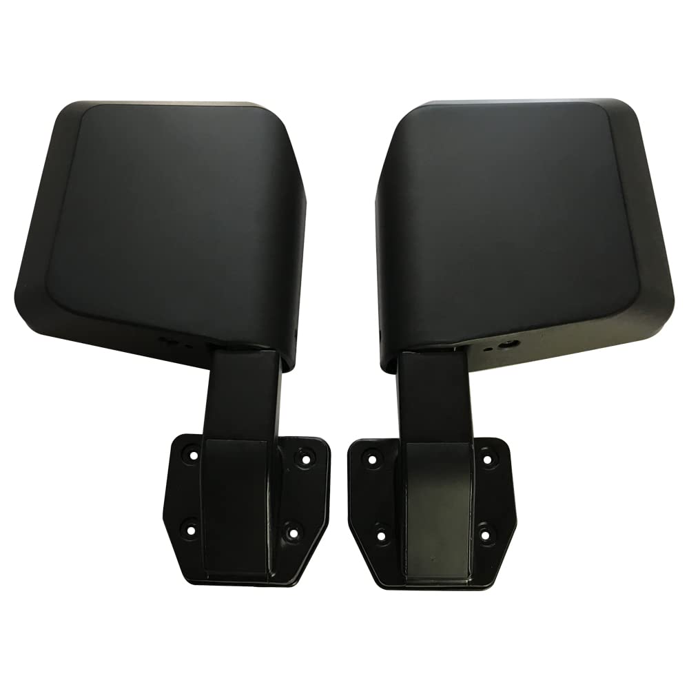 Jeep Wrangler JL 2018+ 4X4 Off-Road Half Doors with Side Mirrors | Durable Car Accessories for Adventure & Outdoor Enthusiasts | Perfect for Trail Riding, Camping & Off-Road Excursions