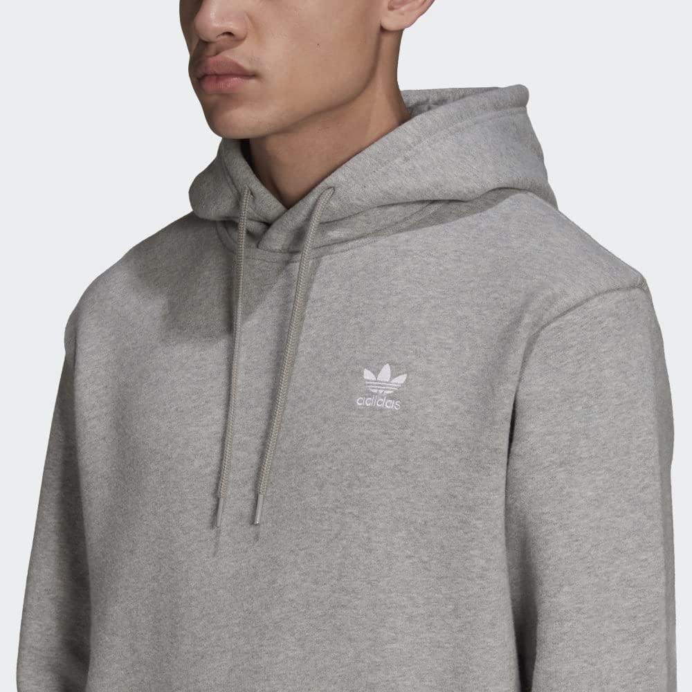 Adidas Originals Men's Adicolor Essentials Trefoil Hoodie - Soft Cotton Pullover Sweatshirt with Classic Logo for Casual Wear & Street Style Outfits