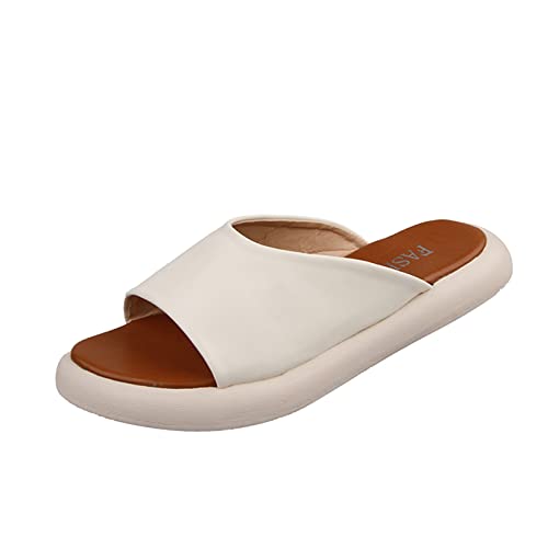 Women's Fuzzy Mamma Bear Slippers - Cozy Spring & Summer House Shoes with Thick Sole | Perfect for Indoor Comfort, Lounge Wear & Gift Giving