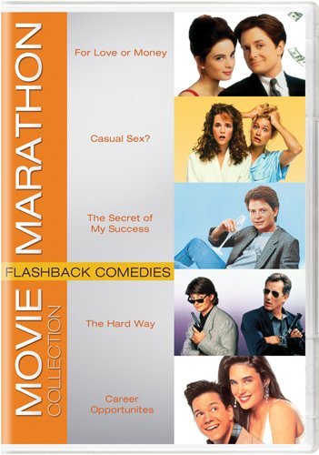 Flashback Comedy Movie Collection: For Love or Money, Casual Sex?, The Secret of My Success, The Hard Way, Career Opportunities - Perfect for Movie Nights & Nostalgic Entertainment