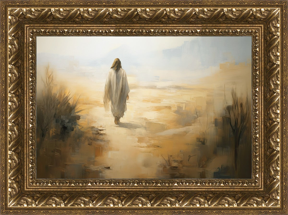 Embracing The Whispers of Solitude - Inspirational Wall Art for Home & Office Decor | Perfect for Meditation Rooms, Living Spaces & Gift Giving