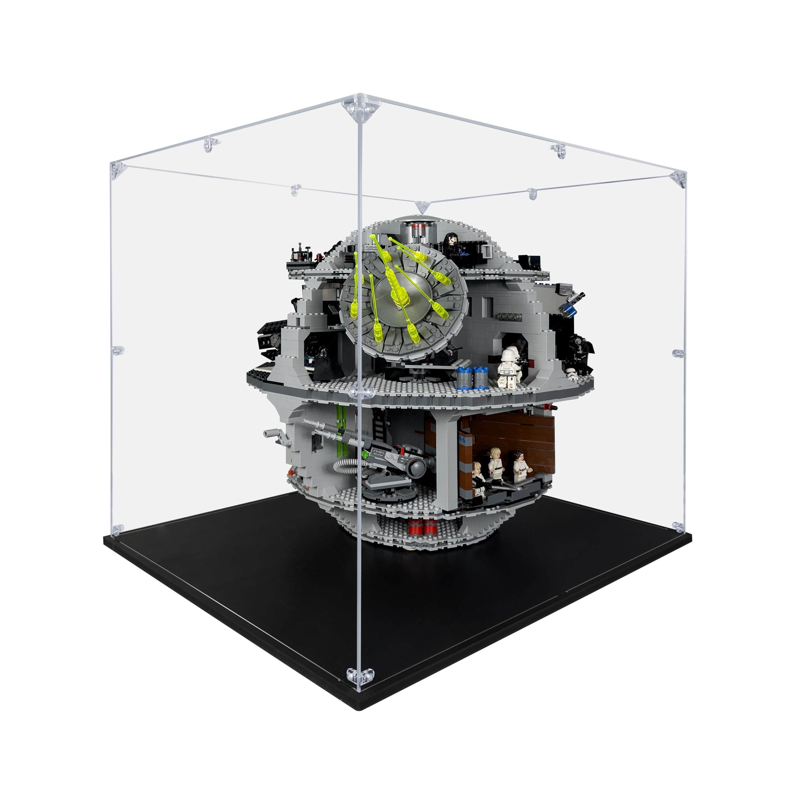 Acrylic Display Case for Lego Death Star #75159 - Dustproof & Protective Showcase for Lego Sets (Case Only, Lego Not Included) - Perfect for Home Decoration, Collectible Display & Gift Giving