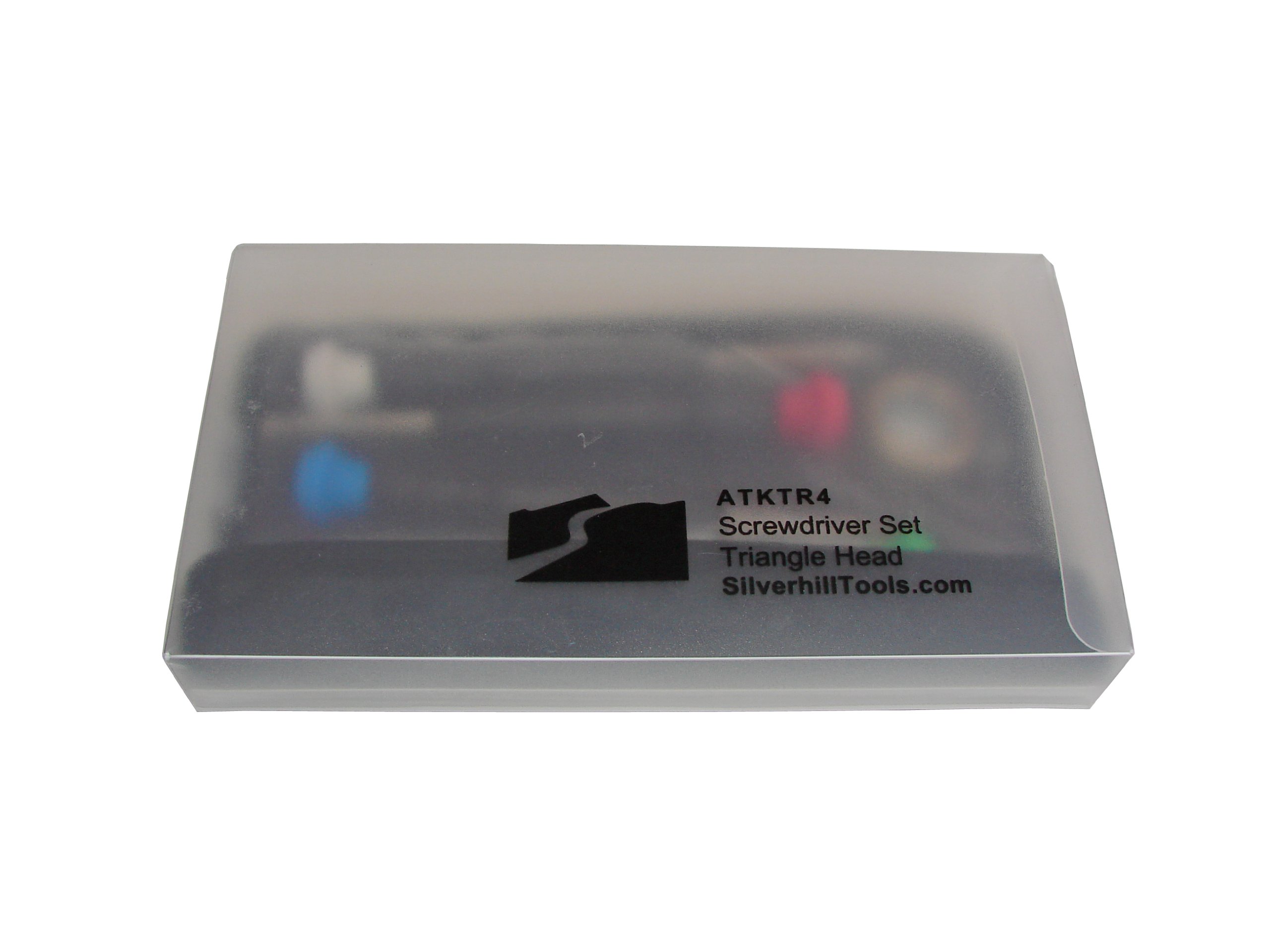 Silverhill Tools ATKTR4 Triangle Screwdriver Set with Pouch for Electronics Repair