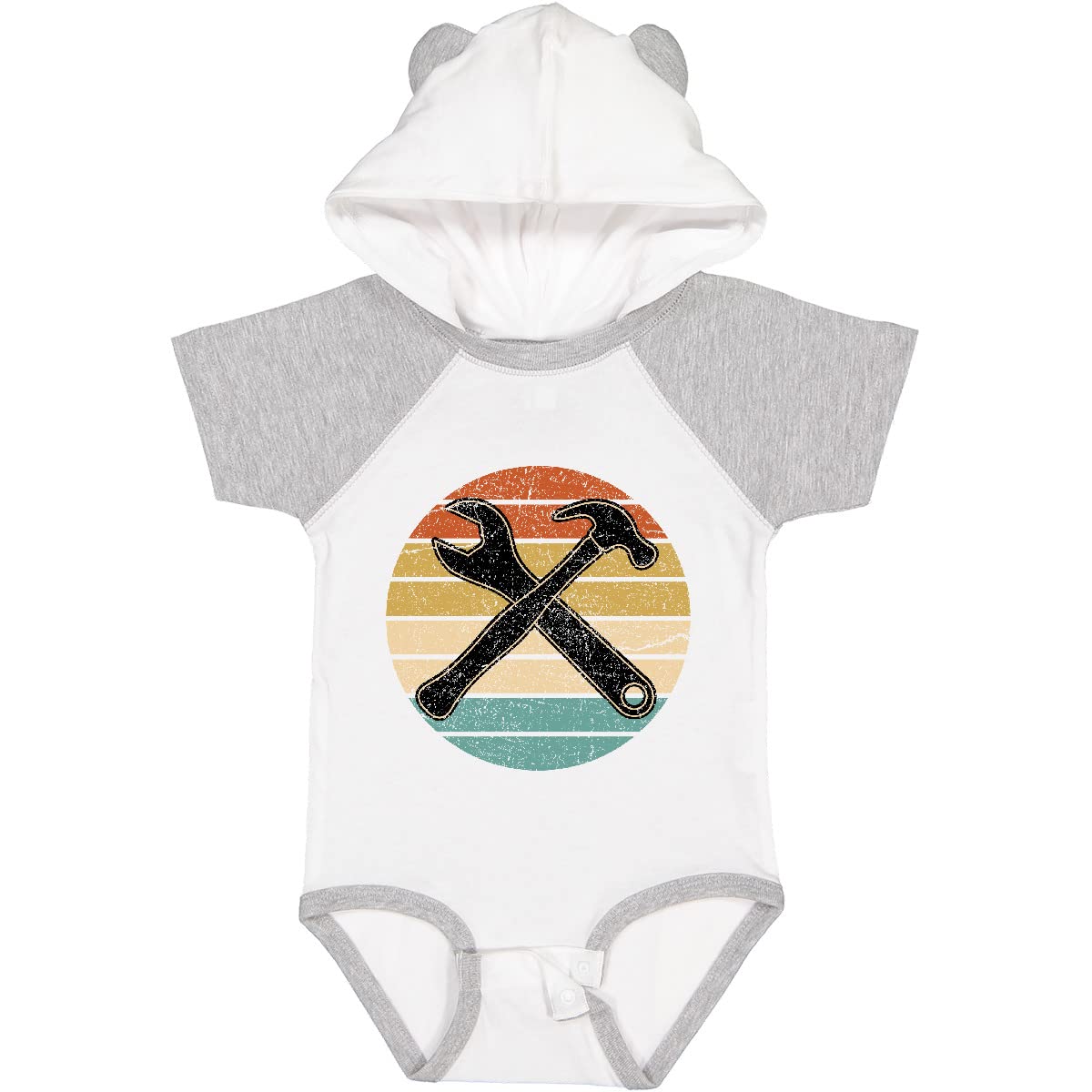 Inktastic Mechanic Tool Set - Funny Handyman Baby Bodysuit for Boys & Girls | Cute Workwear Onesie for DIY Enthusiasts & Construction Theme Parties | Perfect Gift for Newborns & Toddlers