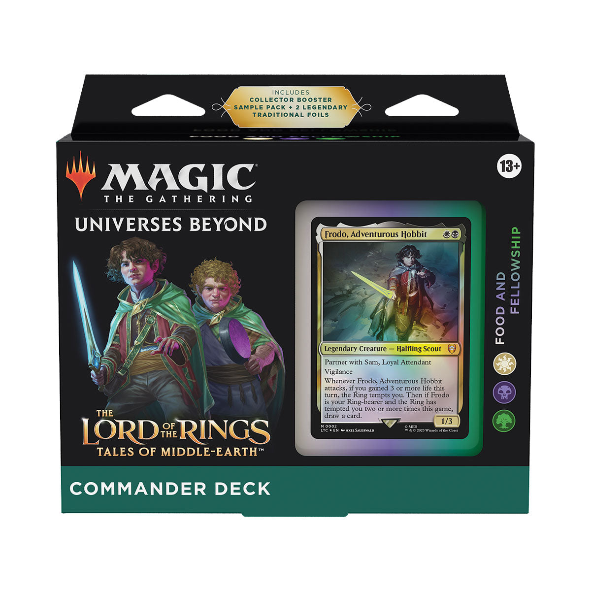 Magic The Gathering The Lord of the Rings: Tales of Middle Earth Commander Deck - MTG LOTR Collector's Edition Card Game for Fantasy Strategy Players | Perfect for Game Nights & Tournaments