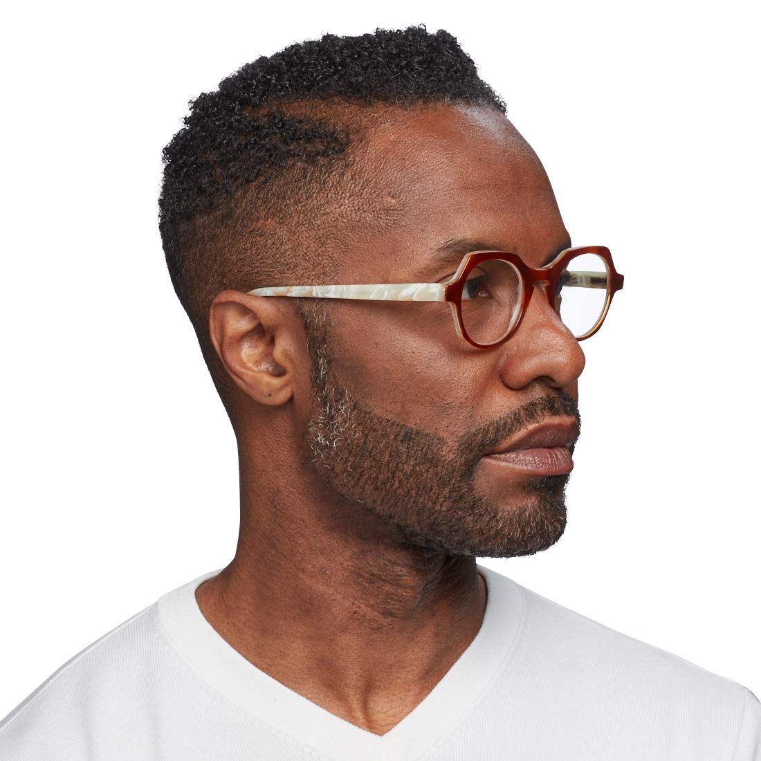 eyebobs Heda Letus Unisex Premium Reading Glasses for Men and Women | Round Frame Blue Light Blocking Computer Glasses | Perfect for Office, Reading & Screen Time