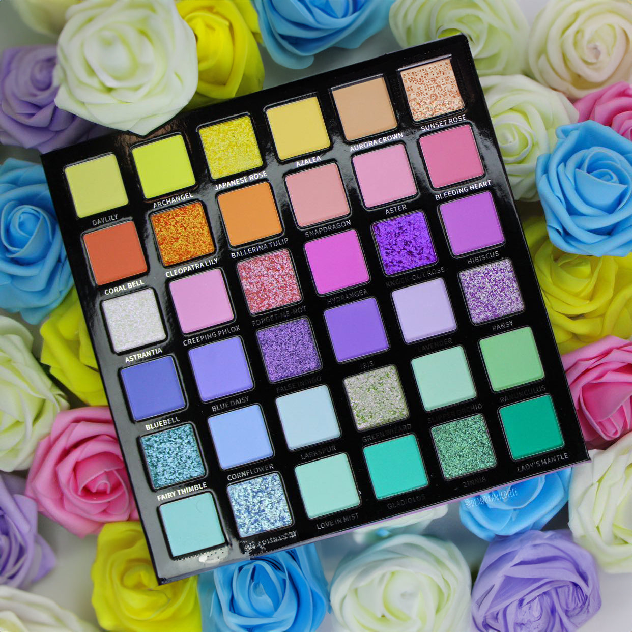 Pastel Garden Eyeshadow Palette - Soft Matte & Shimmer Shades for Everyday & Party Makeup | Vegan & Cruelty-Free | Perfect for Spring, Summer, and Special Occasions