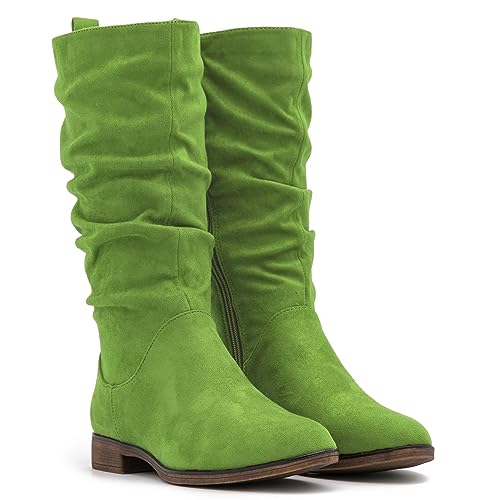 Suede Light Green