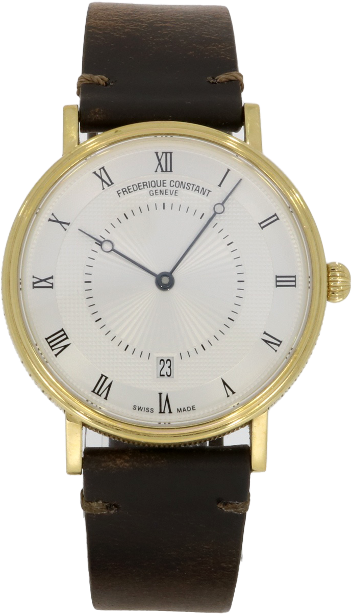 Frederique Constant Slimline Classics FC-306MC4S35 Men's Watch - Pre-Owned Luxury Timepiece for Business & Formal Events