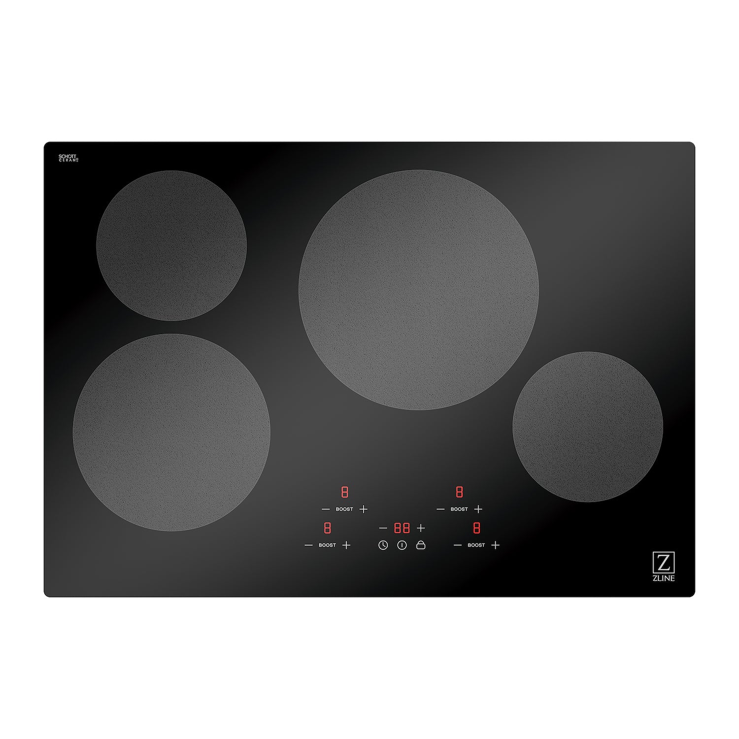 ZLINE 30 Inch 4-Burner Induction Cooktop with Touch Controls - RCIND 30 | Fast Heating, Energy Efficient | Perfect for Home Kitchens, Restaurants & Outdoor Cooking