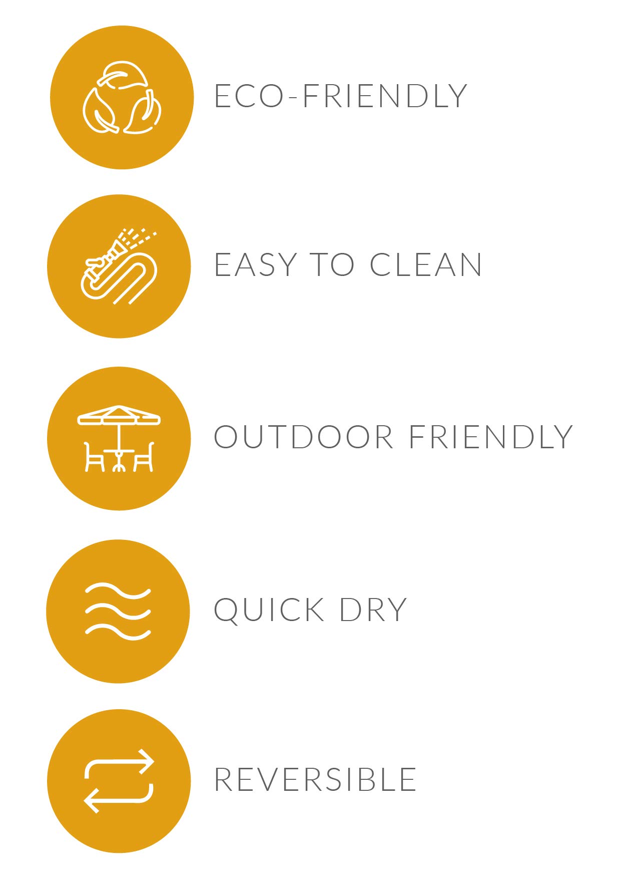 Fiesta Premium Quick Dry Reversible Plastic Rug - Indoor/Outdoor Use for RV, Camping, Beach, Picnic, Patio & Poolside - 6x9 Feet - Perfect for Outdoor Adventures & Home Decor