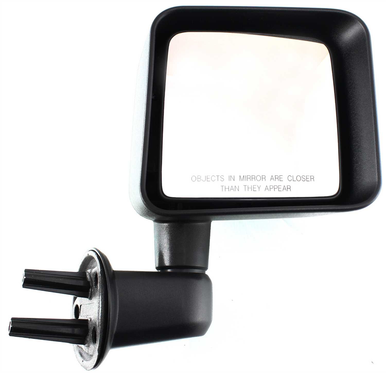 Kool Vue Textured Side Mirrors for Jeep Wrangler 2007-2017 - Driver & Passenger Replacement - Durable Off-Road & Daily Driving Accessories