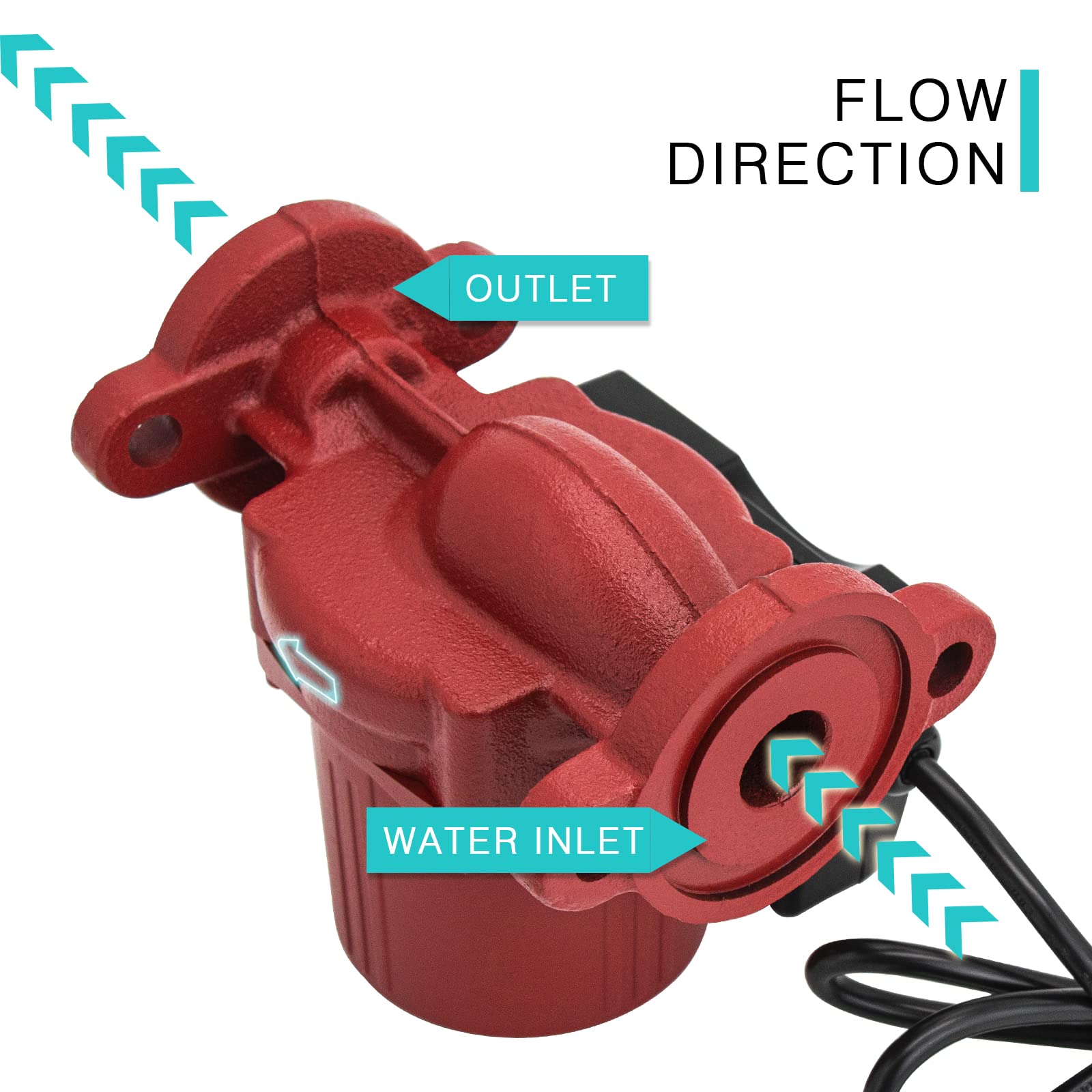 JASSFERRY 115V Hot Water Recirculating Pump System - 1