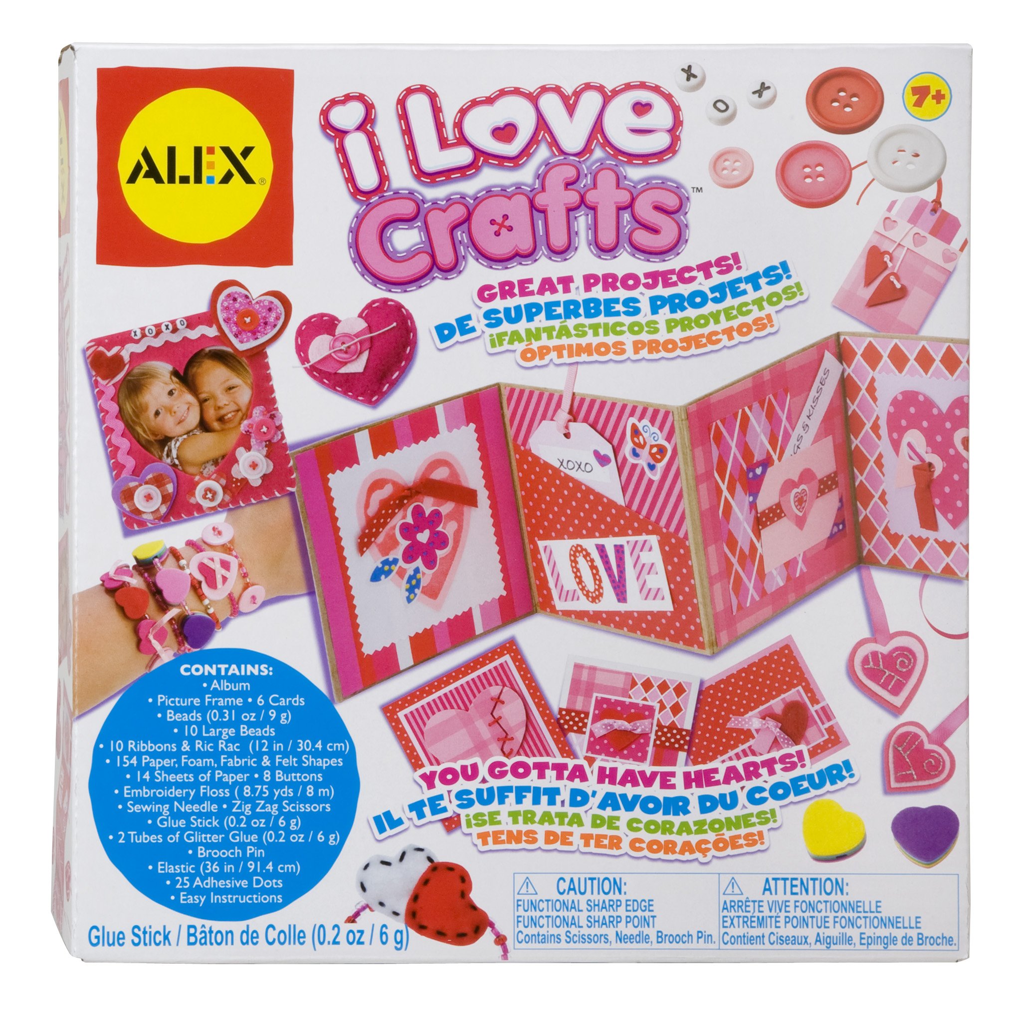 ALEX Toys Craft Kit for Kids - DIY Arts and Crafts Set with Supplies for Creative Projects - Perfect for Birthday Gifts, Classroom Activities & Family Bonding Time