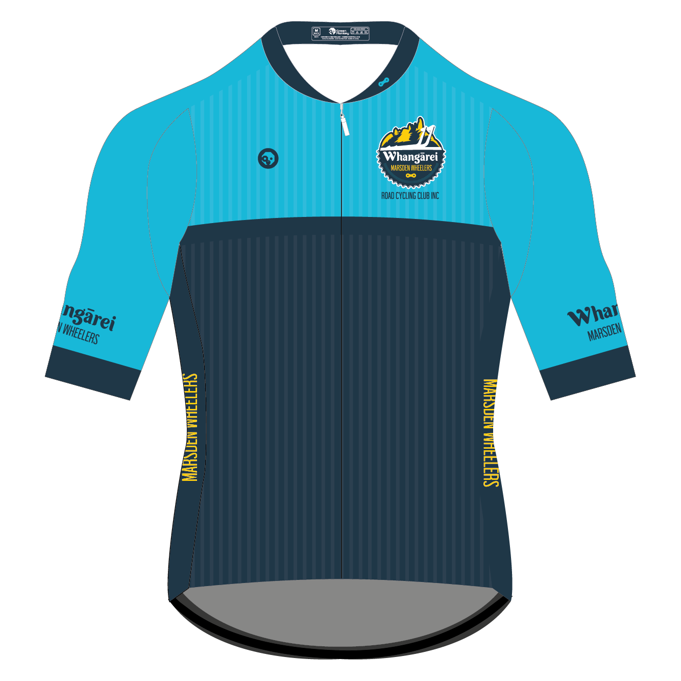 Whangarei Marsden Wheelers Cycling Club Pro Jersey (J08) - High-Performance Cycling Apparel for Road & Mountain Biking