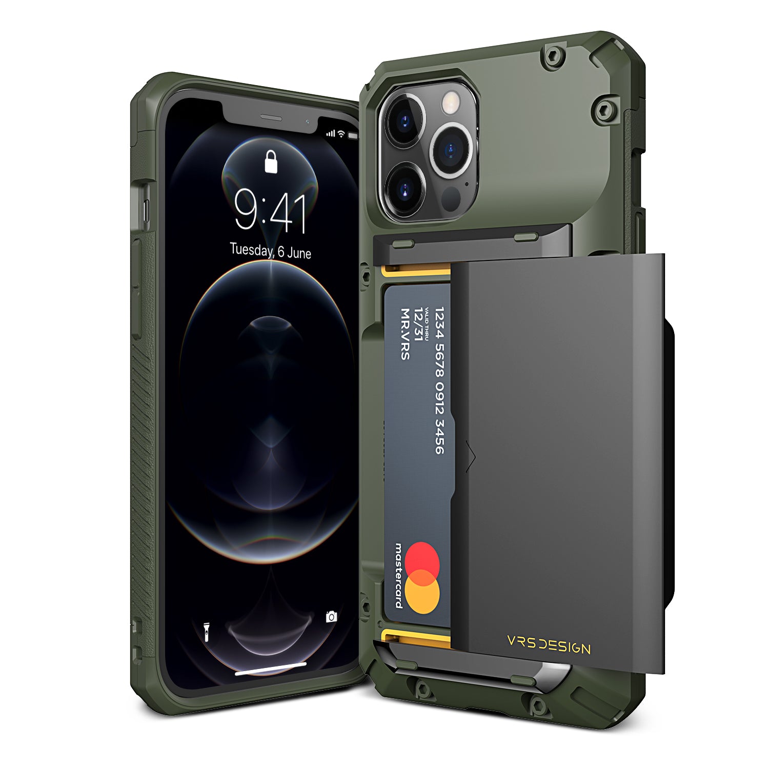 Premium iPhone 12 Pro Max Case - Damda Glide Pro Slim Protective Cover with Military-Grade Drop Protection | Perfect for Outdoor Activities, Travel & Daily Use