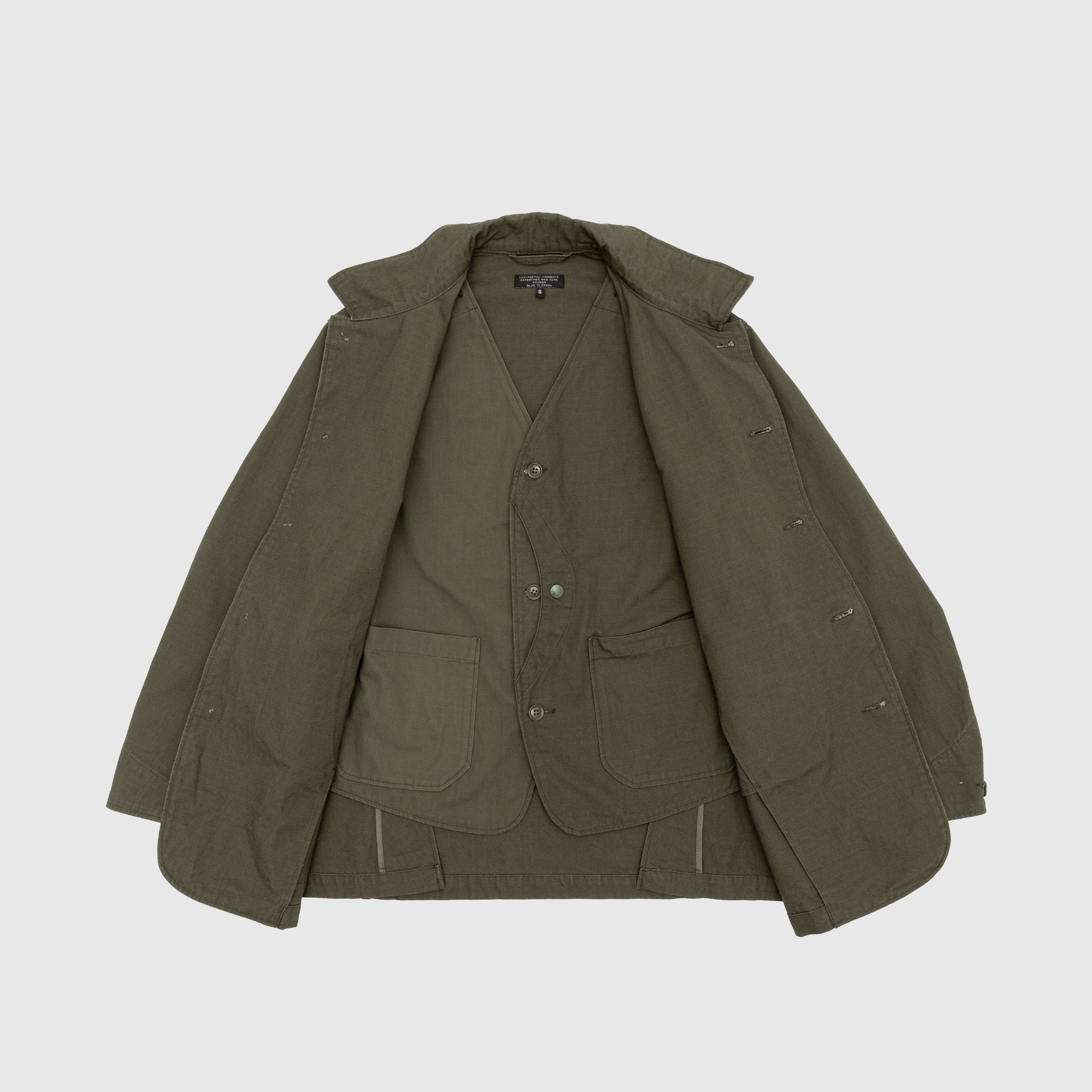 HUNTING BLAZER JACKET - NEP NY x BIG x PACKER Collaboration - Waterproof Camouflage Hunting Coat for Outdoor Adventures & Wilderness Survival