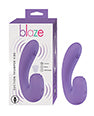 Blaze Rechargeable Silicone Vibrator - Powerful Clitoral Stimulator for Women, Waterproof & Quiet Adult Toy - Perfect for Solo Play & Couples Intimacy (Lavender)