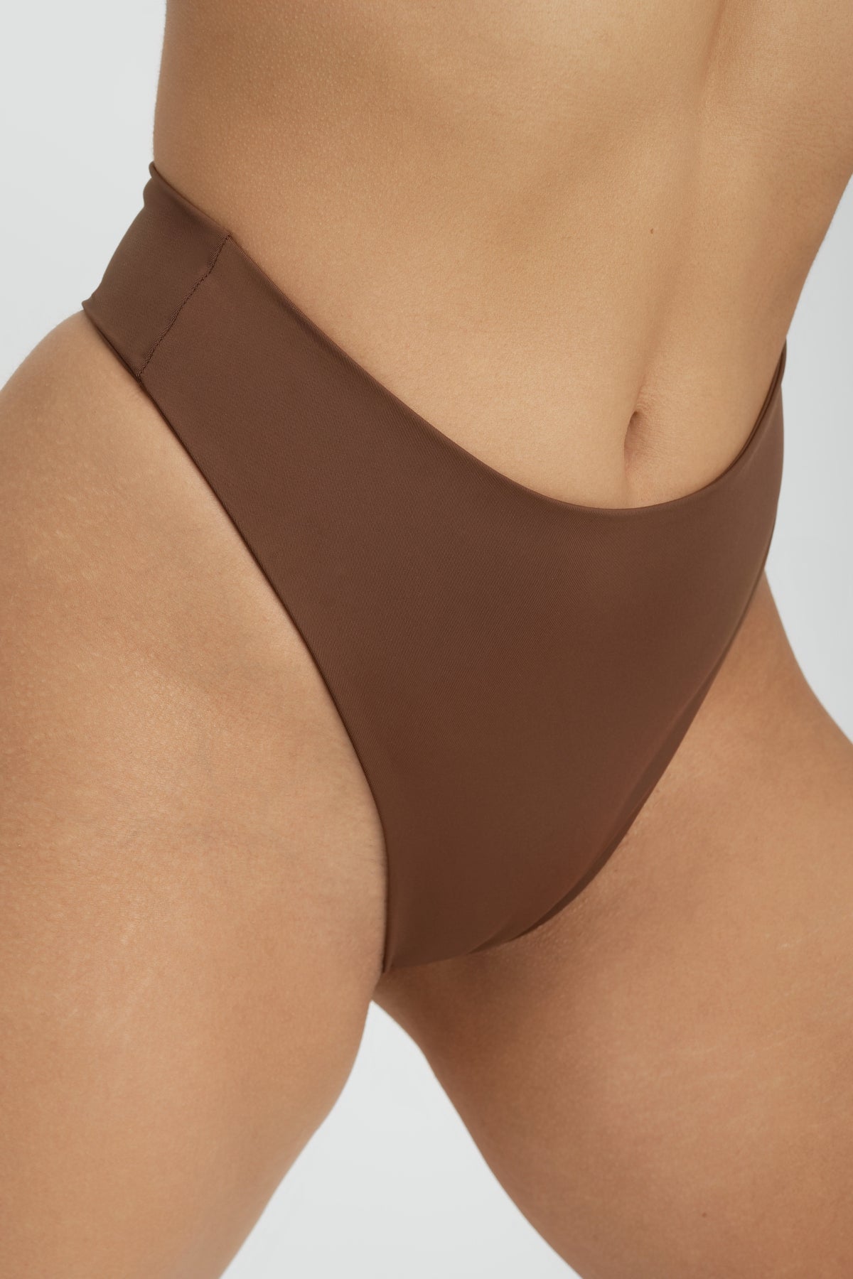 Kai High Waist Leggings for Women - Chocolate Brown - Comfortable Yoga Pants for Workout, Running & Lounge Wear