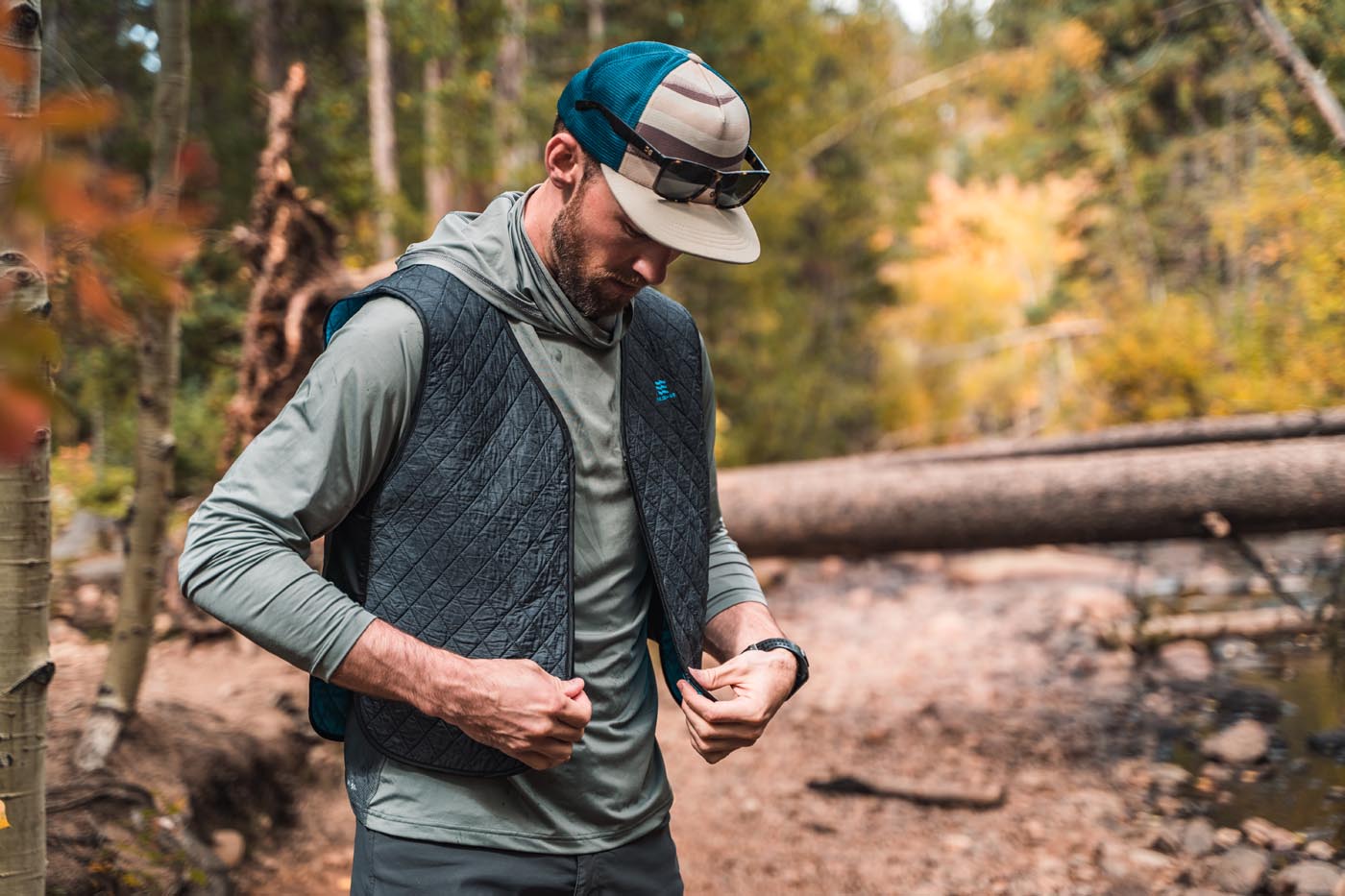 Men's Hydrologic® Cooling Vest - Lightweight & Breathable for Outdoor Sports, Hiking & Work - Stay Cool in Hot Weather