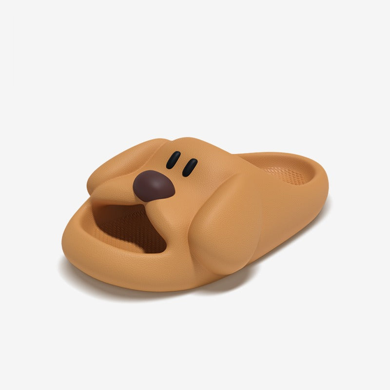 Barky Slides - Comfortable Dog Slippers for Small & Medium Breeds - Perfect for Indoor Use & Cold Weather Protection